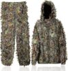 Favuit 3D Leafy Camo Ghillie Suit for Hunting
