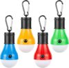 Doukey 4-Pack Portable LED Camping Lanterns