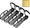 Laxama 4-Pack Vertical Bike Wall Hooks