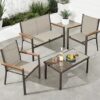 Best Choice Products 4-Piece Outdoor Patio Conversation Set