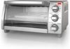 BLACK+DECKER 4-Slice Toaster Oven with Timer