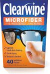 ClearWipe 40 White Microfiber Wipes