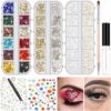 cridoz 4504 Pcs Face Gems & Pearls for Makeup