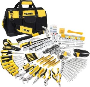 Topline 467-Piece Household Mechanics Tool Set with Bag