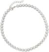 Ross-Simons CZ Sterling Silver Anklet