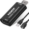 AMZHRLY 4K HDMI to USB Video Capture Card