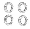 Generic 4pcs 6mm Bike Crank Ball Bearings