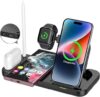 AMZSMT 5-in-1 Fast Wireless Charger Station