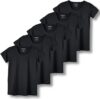 Real Essentials 5-Pack Women’s Dry Fit Athletic T-Shirts
