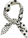 Allegra K 50cm 1950s Vintage Retro Polka Dots Scarf