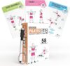 Flexies 58 Pilates Bar Exercise Cards Set
