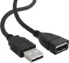 LORDTRONICS 5FT USB 2.0 Male to Female Extender Cable