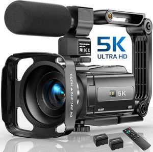 5K UHD Video Camera with Night Vision