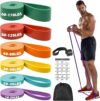 Zacro 6-Level Heavy Duty Resistance Bands Set