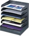 Safco 6-Tier Desk Organizer with Shelves