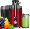 ZNOAV 600W Wide Chute Juicer, 3 Speeds