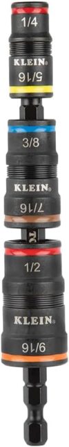 Klein Tools 7-in-1 SAE Impact Socket Set