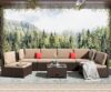 LHBcraft 7 Piece Outdoor Rattan Furniture Set