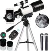 ToyerBee 70mm Portable Refractor Telescope with Phone Adapter