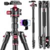 CAMBOFOTO 74-inch Professional Camera Tripod & Monopod