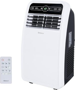 Shinco 8,000 BTU Portable Air Conditioner with Remote