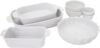 HENCKELS 8-pc Mixed Ceramic Bakeware, White