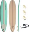 WAVESTORM 8ft Surfboard with Accessories, Foam Construction