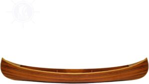 Old Modern Handicrafts 9-Foot Wooden Display Canoe Décor