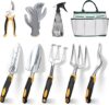 AIMORE 9-Piece Heavy Duty Gardening Tools Set