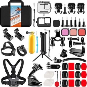 HONGDAK Action Camera Accessories Kit for GoPro