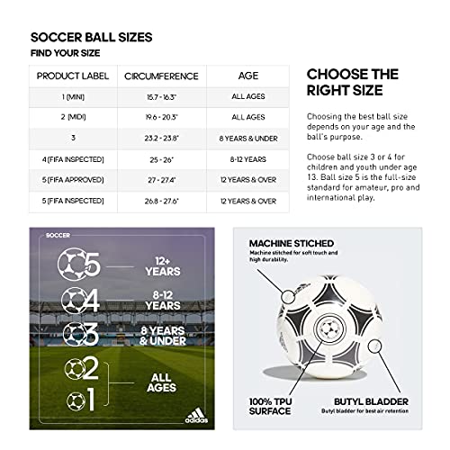 adidas Unisex Starlancer Club Soccer Ball - Image 4