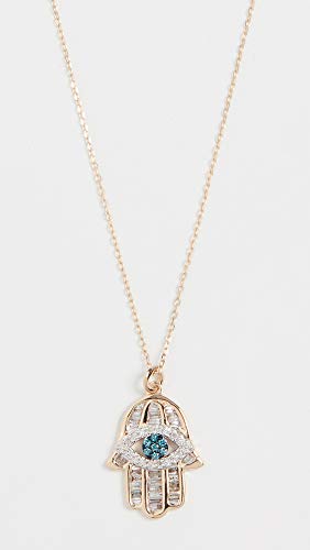 Adina Reyter 14k Baguette Hamsa Necklace - Image 5