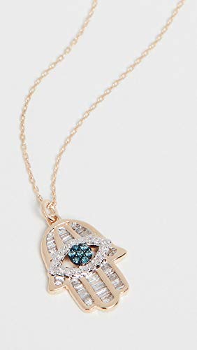 Adina Reyter 14k Baguette Hamsa Necklace - Image 2