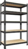 PrimeZone Adjustable 5-Tier Heavy Duty Storage Shelves