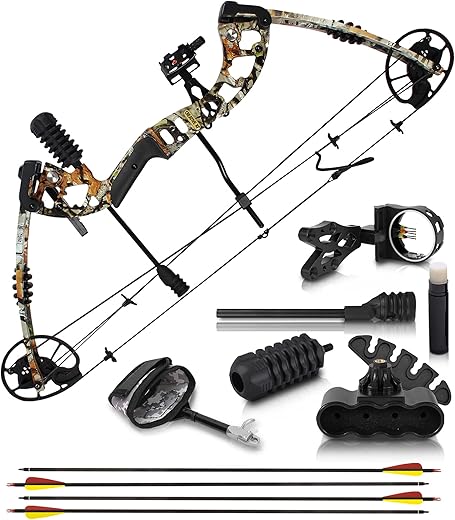 CREATIVE XP Adjustable Compound Bow Archery Set