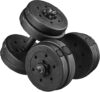 Yaheetech Adjustable Dumbbells Weight Set for Home Gym