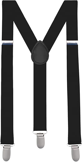 Man of Men Elastic Y Shape Suspenders