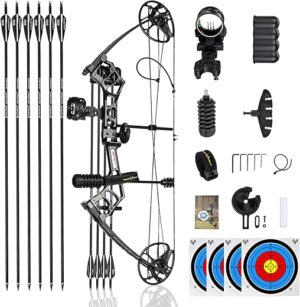 PANDARUS Adjustable Ready to Hunt Compound Bow