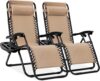 Best Choice Products Adjustable Zero Gravity Lounge Chairs – Sand