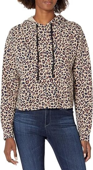 Velvet by Graham & Spencer Adora Leopard Hoodie For Women