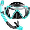 Felidel Adult Snorkeling Gear Set with Anti-Fog Mask