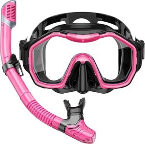 Kwambiri Adult Snorkeling Gear with 180° View