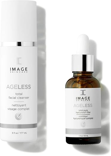 IMAGE Skincare Ageless Total Facial Cleanser And Pure Hyaluronic Serum Set