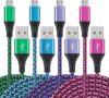 AILKIN 6Ft Micro USB Cables, 4-Pack