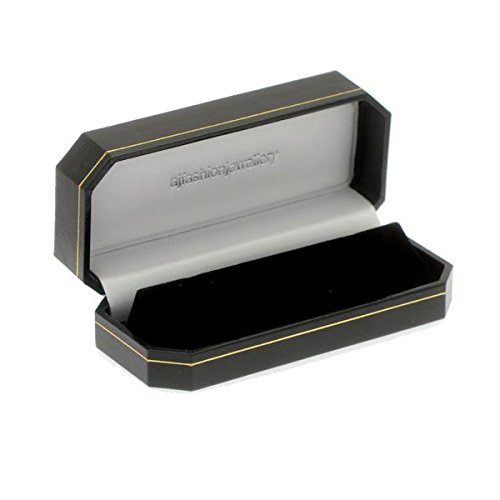 AJ Fashion Rhodium Plated Drum Set Cufflinks - Image 2