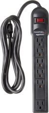 Amazon Basics 6-Outlet Surge Protector