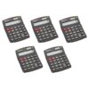 Amazon Basics 8-Digit Calculator, 5-Pack