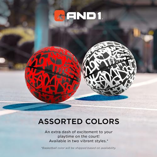 AND1 Chaos Rubber Basketball: Indoor/Outdoor, Graffiti Series - Image 2