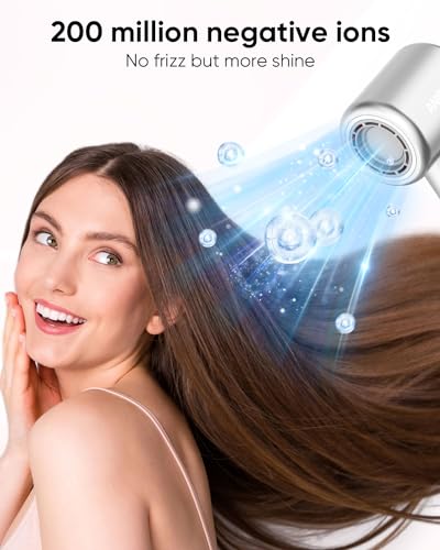 ANIEKIN Ionic Blow Dryer 110,000 RPM Fast Drying - Image 4