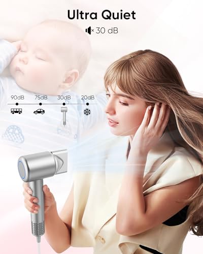 ANIEKIN Ionic Blow Dryer 110,000 RPM Fast Drying - Image 5